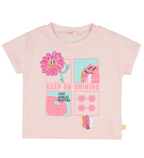 Se Billieblush Billieblush T-shirt - Pink Pale ved KidsWorld