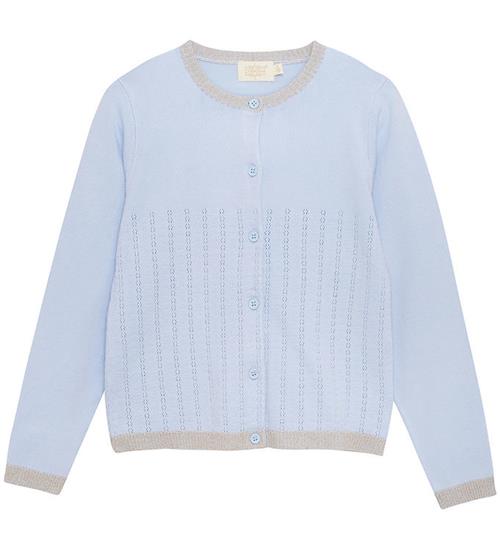 Creamie Creamie Cardigan - Pointelle - Xenon Blue