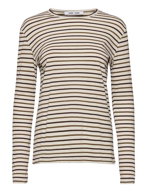 Nobil T-Shirt Ls St 205 Samsøe Samsøe Beige