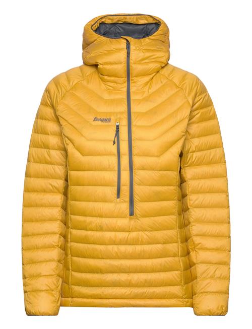 Bergans Cecilie Down Light Anorak Light Golden Yellow/Solid Dark Grey Xs Bergans Yellow