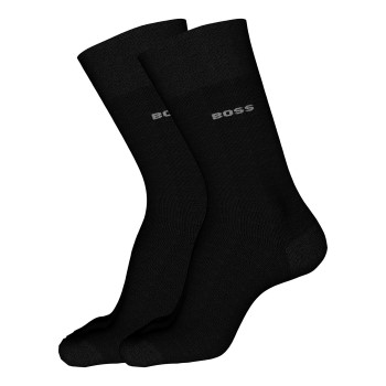 BOSS Strømper 2P Bamboo RS Socks Sort Bambus Str 39/42 Herre