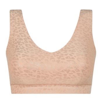 Chantelle Bh Soft Stretch Padded V Neck Bra Beige M/L Dame