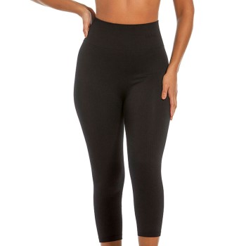 Se Magic Lounge Cropped Legging Sort polyamid X-Large Dame ved Timarco