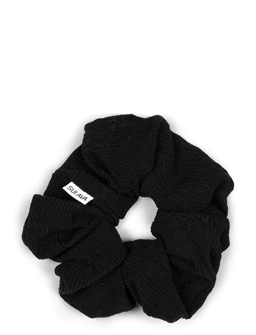 SUI AVA Ea Zig-Zag Scrunchie SUI AVA Black