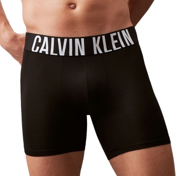 Calvin Klein 3P Intense Power Boxer Briefs Sort polyester Large Herre