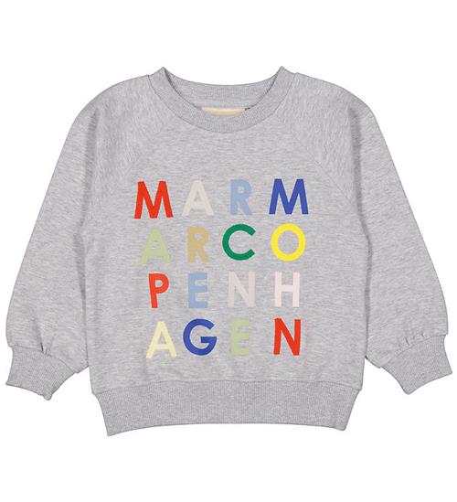 Se MarMar MarMar Sweatshirt - Theos - Multicol Letters ved KidsWorld