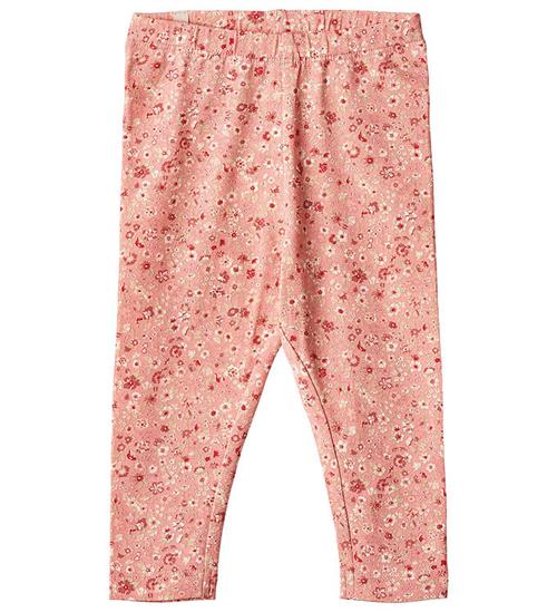 Se Wheat Leggings - Jules - Rosette Flowers ved KidsWorld