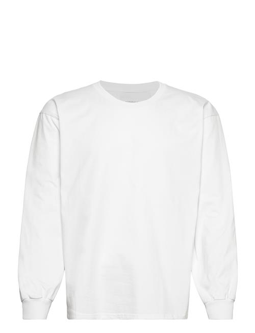 Se Garment Project Heavy L/S Tee - White Garment Project White ved Booztlet