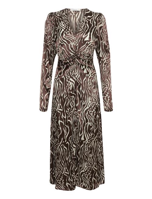 Gestuz Fabiolagz P Midi Dress Gestuz Brown