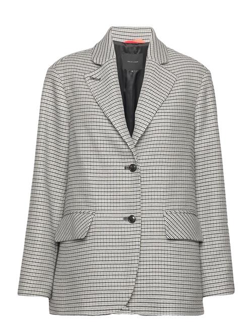 Cordelia Blazer Cool Check Naja Lauf White