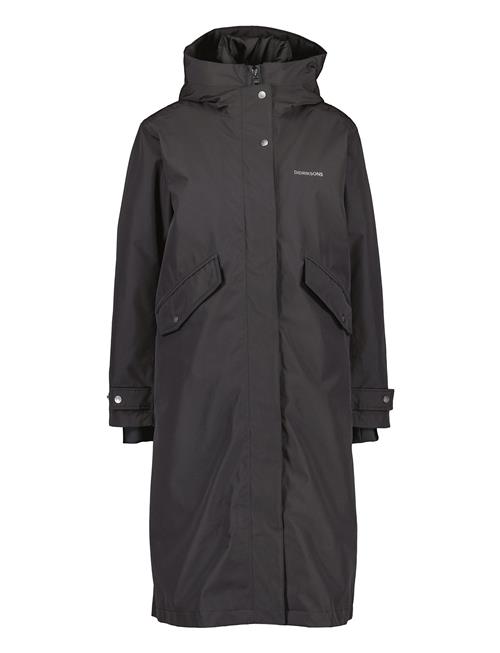 Didriksons Mia Wns Parka L Didriksons Black