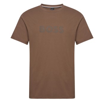 Se BOSS T Shirt RN Brun bomuld X-Large Herre ved Timarco