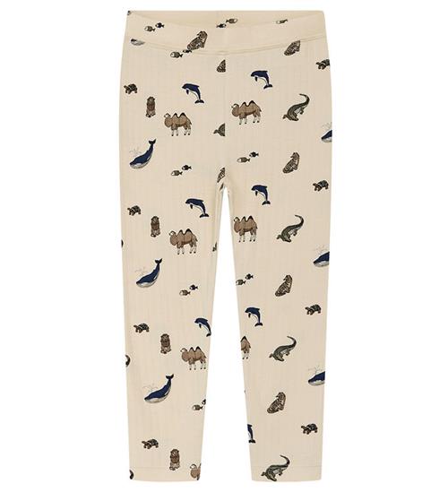 Se Hust and Claire Leggings - Ludo - Bambus - French Oak ved KidsWorld