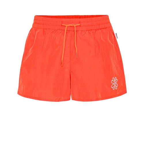 Se Molo Addie Shorts Red Clay | Rød | 110 cm ved Babyshop