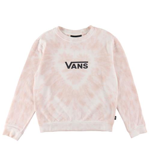 Vans Sweatshirt - Tie Dye Heart Crew - Chintz Pink