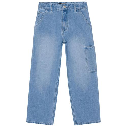 Se Molo Archer Jeans Light Blue Denim | Blå | 116 cm ved Babyshop