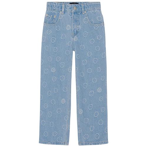 Molo Aiden Jeans Happiness Light | Blå | 110 cm