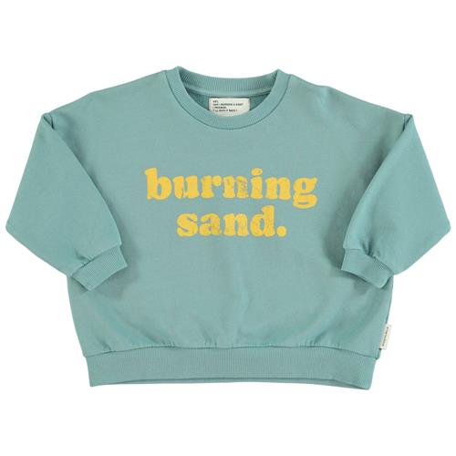 Se Piupiuchick Sweatshirt Med Tryk Grøn | Grønn | 24 months ved Babyshop