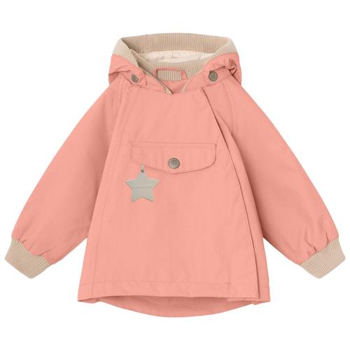 Se MINI A TURE Wai Forårsjakke Rosette Rose | Lyserød | 9 months ved Babyshop