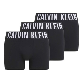 Calvin Klein 3P Intense Power Trunks Sort bomuld Medium Herre