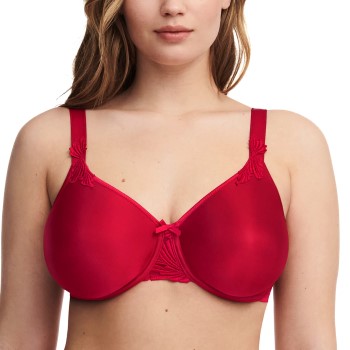 Se Chantelle Bh Hedona Fashion Underwired Bra CL1 Rød E 85 Dame ved Timarco