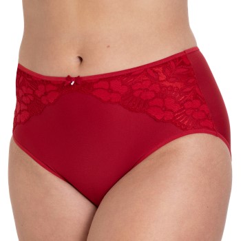 Miss Mary of Sweden Miss Mary Jacquard and Lace Panty Trusser Rød 52 Dame