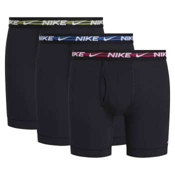 Nike 3P Dri-Fit Ultra Stretch Micro Boxer Brief Flerfarvet-2 polyester Large Herre