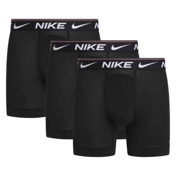 Nike 3P Ultra Comfort Boxer Brief Sort X-Large Herre