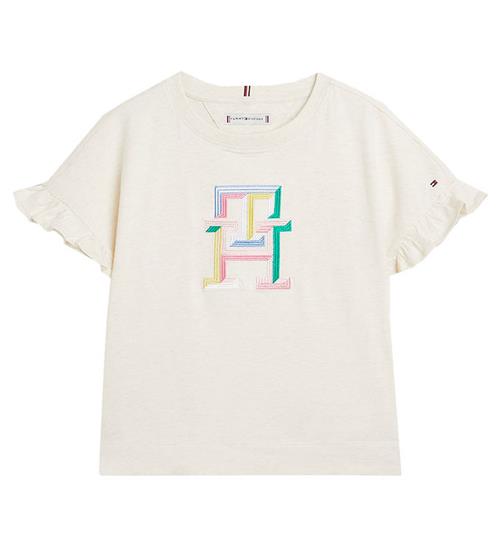 Tommy Hilfiger Tommy Hilfiger T-shirt - Multi Colour Monogram Tee - Calico Heat