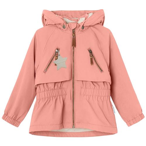 MINI A TURE Algea Fleece Foret Forårsjakke Rosette Rose | Lyserød | 2 years