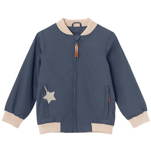 Se MINI A TURE Villum Bomberjakke Ombre Blue | Blå | 3 years ved Babyshop