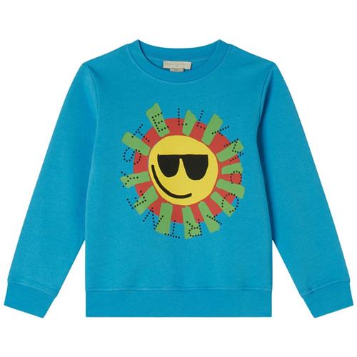 Stella McCartney Kids Sweatshirt Med Tryk Blå | Blå | 2 years