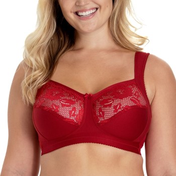 Miss Mary of Sweden Miss Mary Lovely Lace Support Soft Bra Bh Rød B 90 Dame