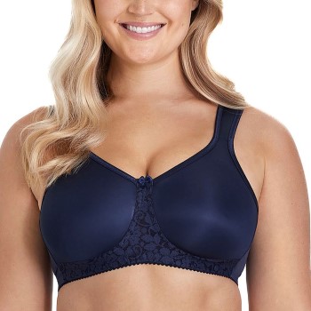 Miss Mary of Sweden Miss Mary Smooth Lacy Moulded Soft Bra Bh Mørkblå B 75 Dame