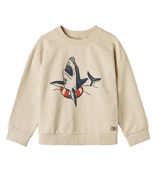 Se Wheat Wheat Sweatshirt - Wyatt - Sandshell ved KidsWorld