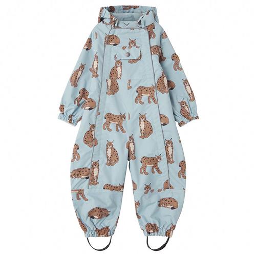 Se Kuling Milano Mønstret Skaloverall Blue Kleo | Blå | 86 cm ved Babyshop