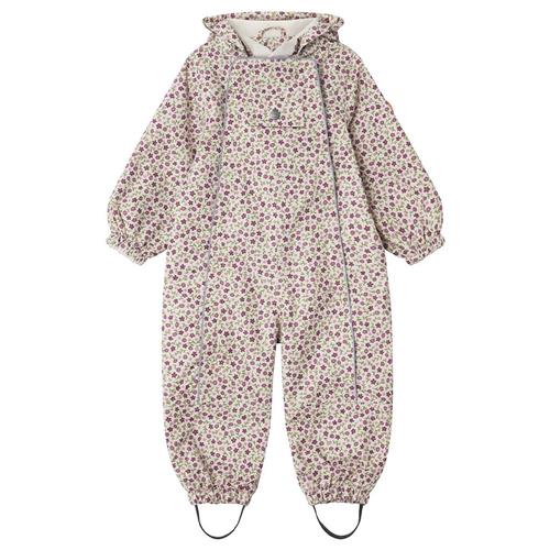 Se Kuling Milano Mønstret Skaloverall Spring Flower | Lyserød | 86 cm ved Babyshop