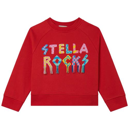 Se Stella McCartney Kids Logo Sweatshirt Rød | Rød | 4 years ved Babyshop