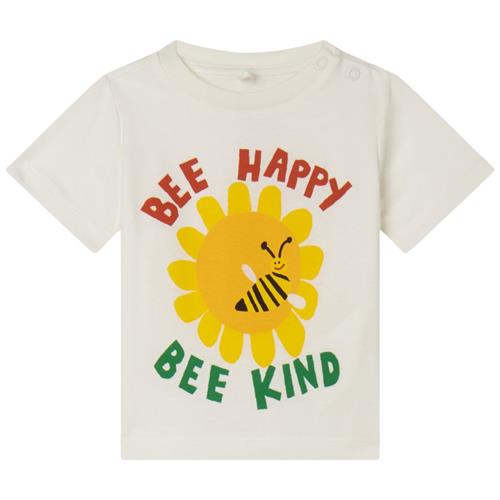 Se Stella McCartney Kids T-shirt Med Tryk Naturhvid | Hvid | 18 months ved Babyshop