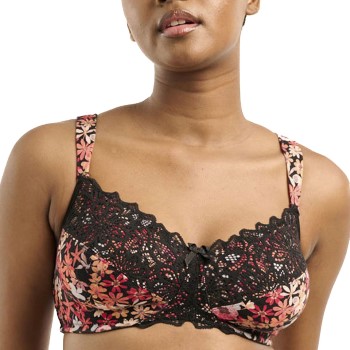 Sans Complexe Bh Ava Fantasie Post Surgical Bra Sort/Rosa bomuld C 80 Dame