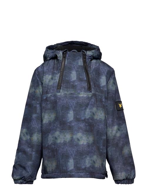 Lyle & Scott Junior Double Zip Microfleece Lined Irridesent Windcheater Lyle & Scott Junior Patterned