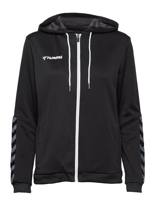 Se Hummel Hmlauthentic Poly Zip Hoodie Woman Hummel Black ved Booztlet