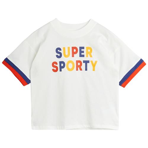 Mini Rodini GOTS Super Sporty T-shirt Off White |  | 80/86 cm