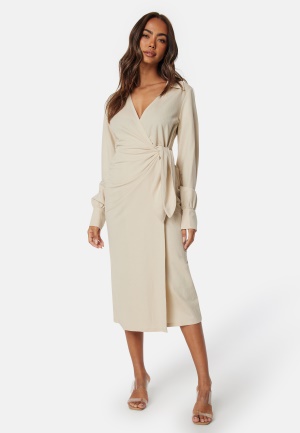 Happy Holly Lysandra Dress Light beige 32/34