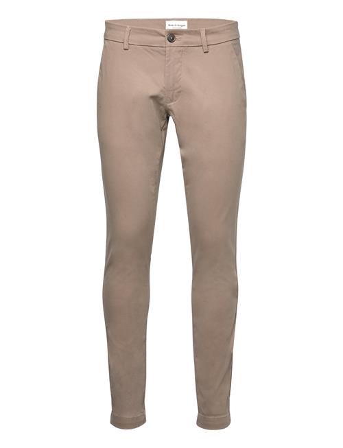 Se Bruun & Stengade Bs Oscar Slim Fit Chinos Bruun & Stengade Beige ved Booztlet