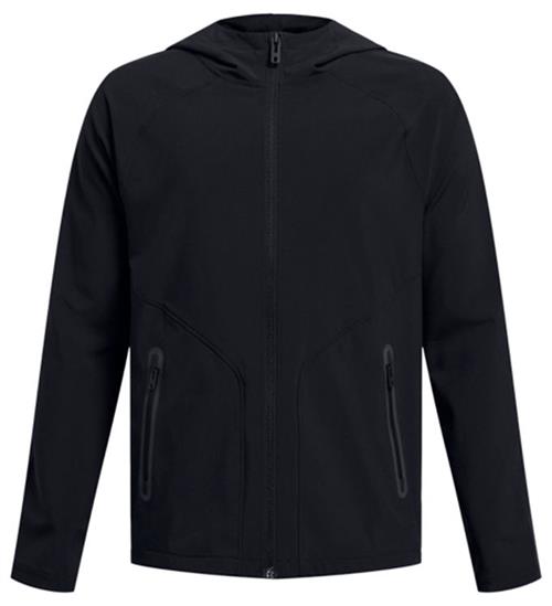 Se Under Armour Under Armour Cardigan - Unstoppable Full Zip - Sort ved KidsWorld