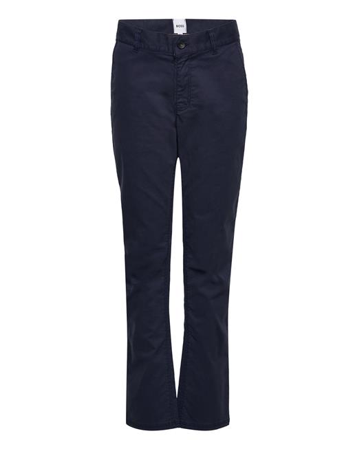 Se BOSS Trousers BOSS Navy ved Booztlet