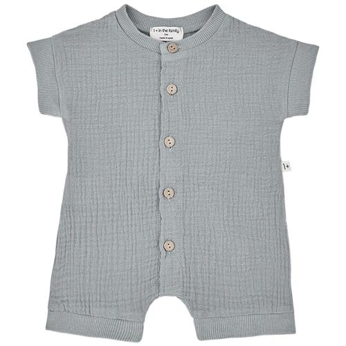 1+ in the family Federico Romper Smokey | Grå | 1 months