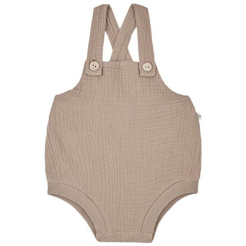 Se 1+ in the family Dido Romper Clay | Beige | 1 months ved Babyshop