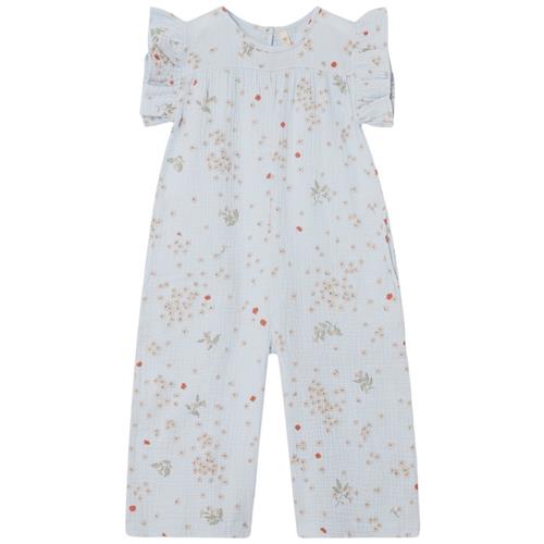 garbo&friends Mønstret Jumpsuit Isla | Blå | 110/116 cm